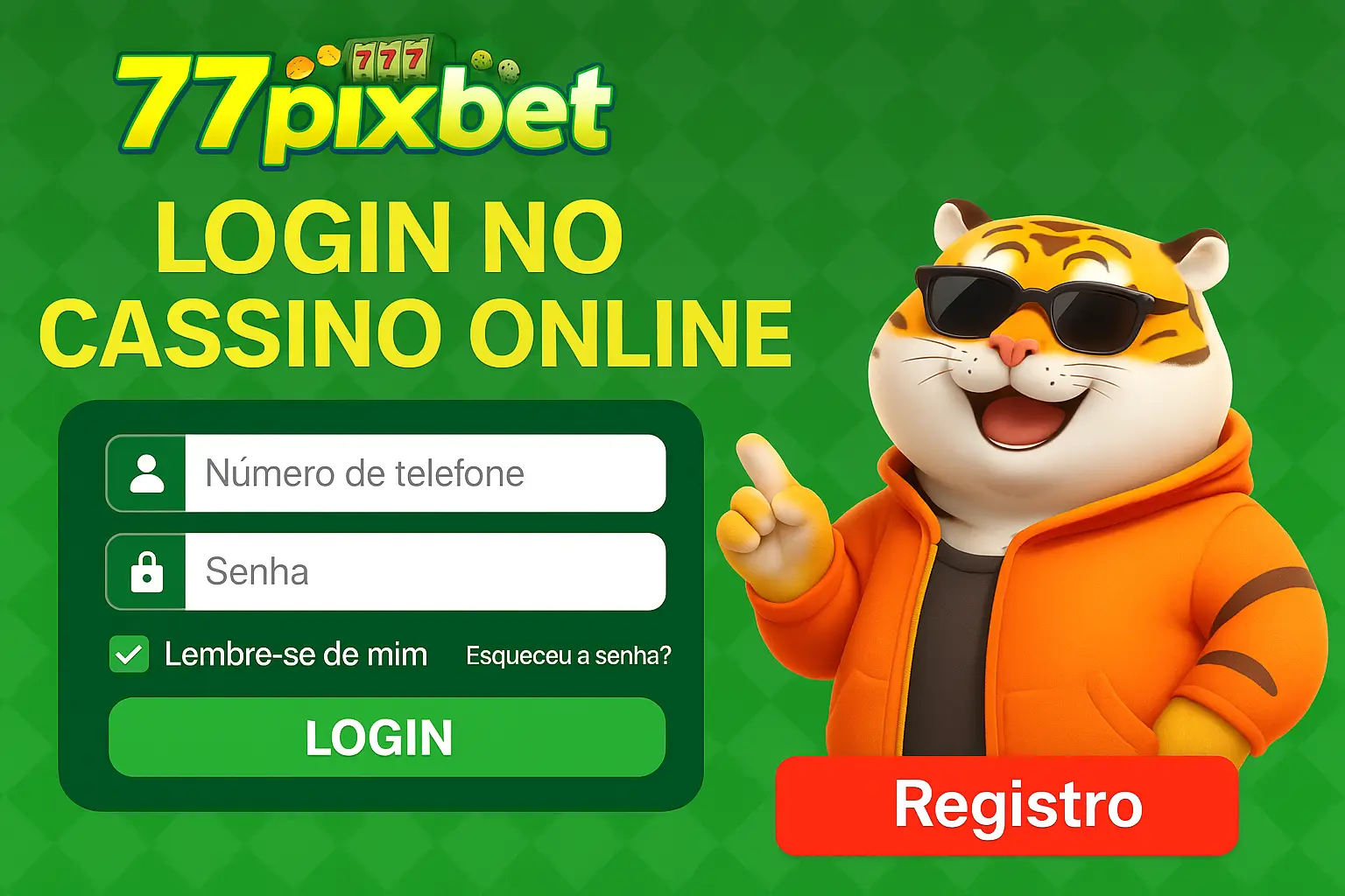 Login no Cassino 77PIXBET