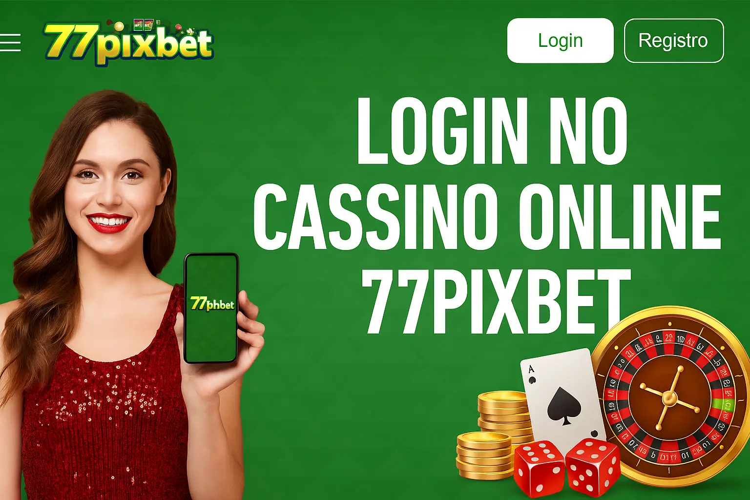 Criar uma nova Conta no plataforma 77PIXBET